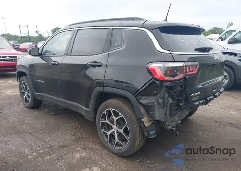 2024 Jeep Compass Limited 4X4 из США, поврежденный, VIN 3C4NJDCN9RT151212